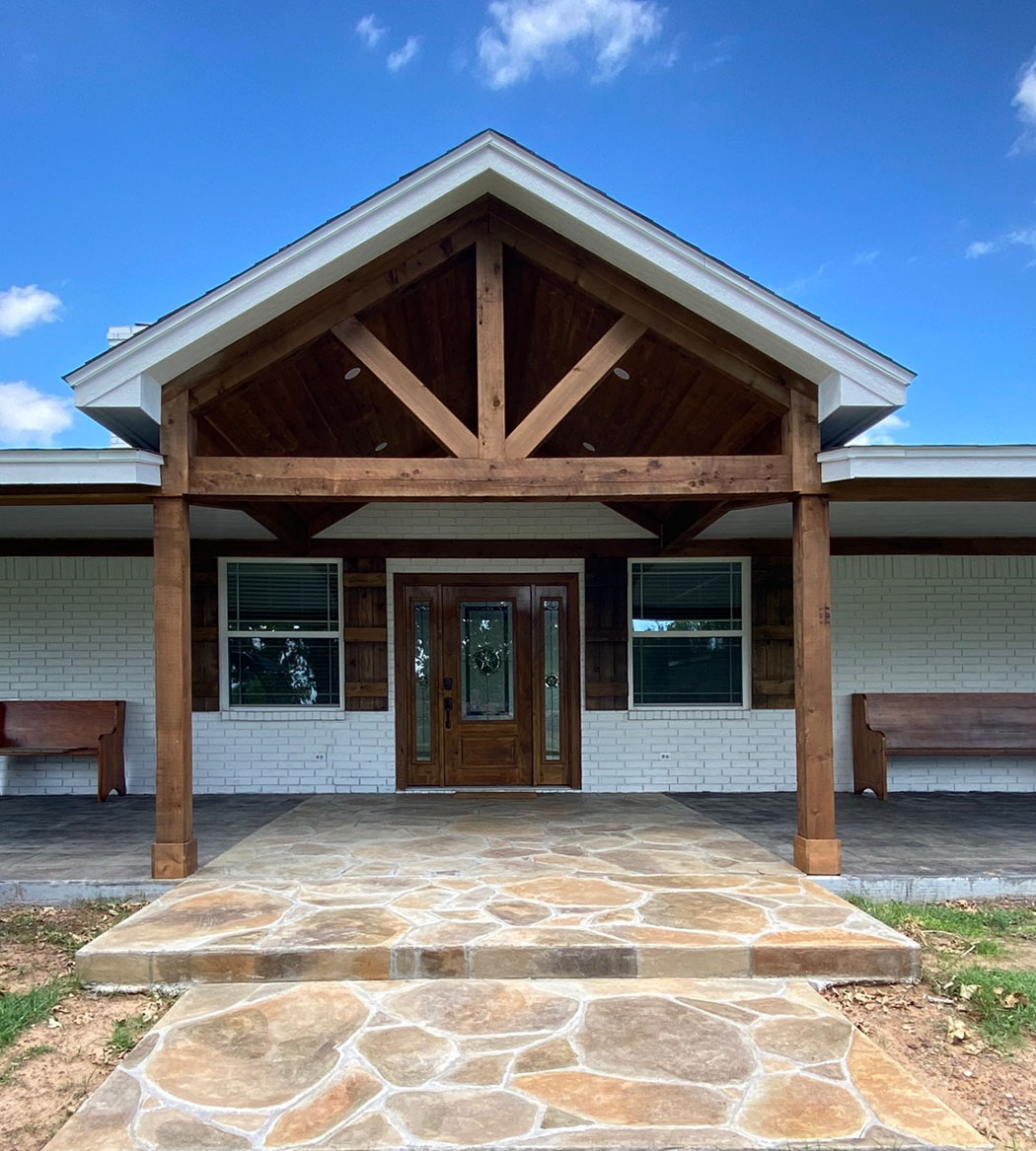 Boosting curb appeal with a custom porch addition | h3 outdoor design & construction | h3 outdoor design & construction Boosting Curb Appeal with a Custom Porch Addition
