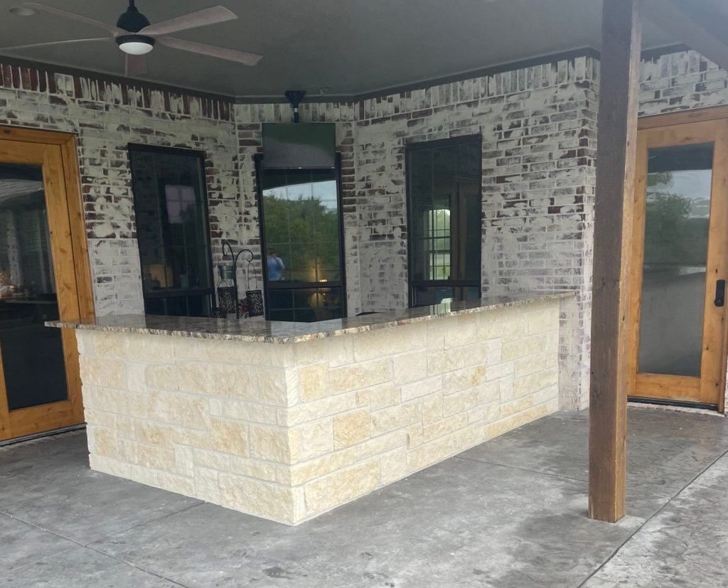 Outdoor Bar Design Ideas for a Stylish Backyard Bryan, TX