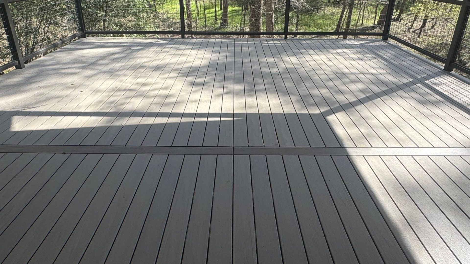 Composite Deck Installation in College Station, Tx by H3 Outdoor Design and Construction