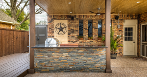 Outdoor kitchen | h3 outdoor design & construction Outdoor Countertop